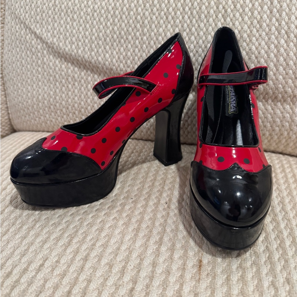 Fantasma vintage/goth heels LADY60/BR